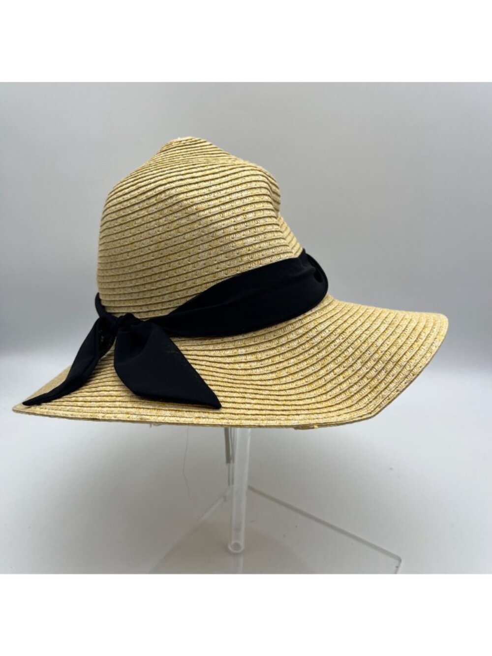 Giani Bernini Tan Women's Chiffon-Band Panama Hat - Picture 7 of 10
